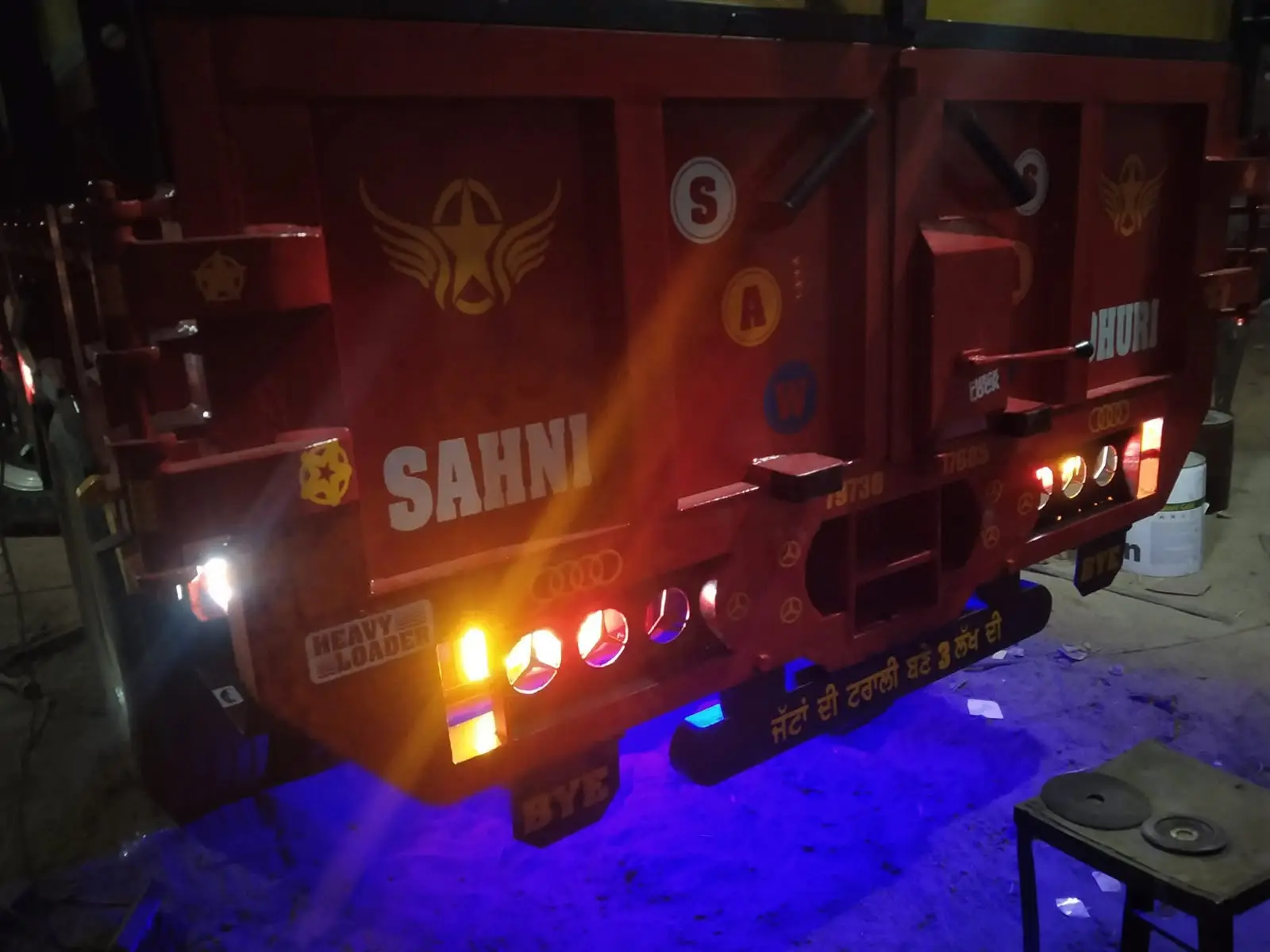 Night LED Bumper and 2K PU Paint Walkaround - Sahni Agri Works